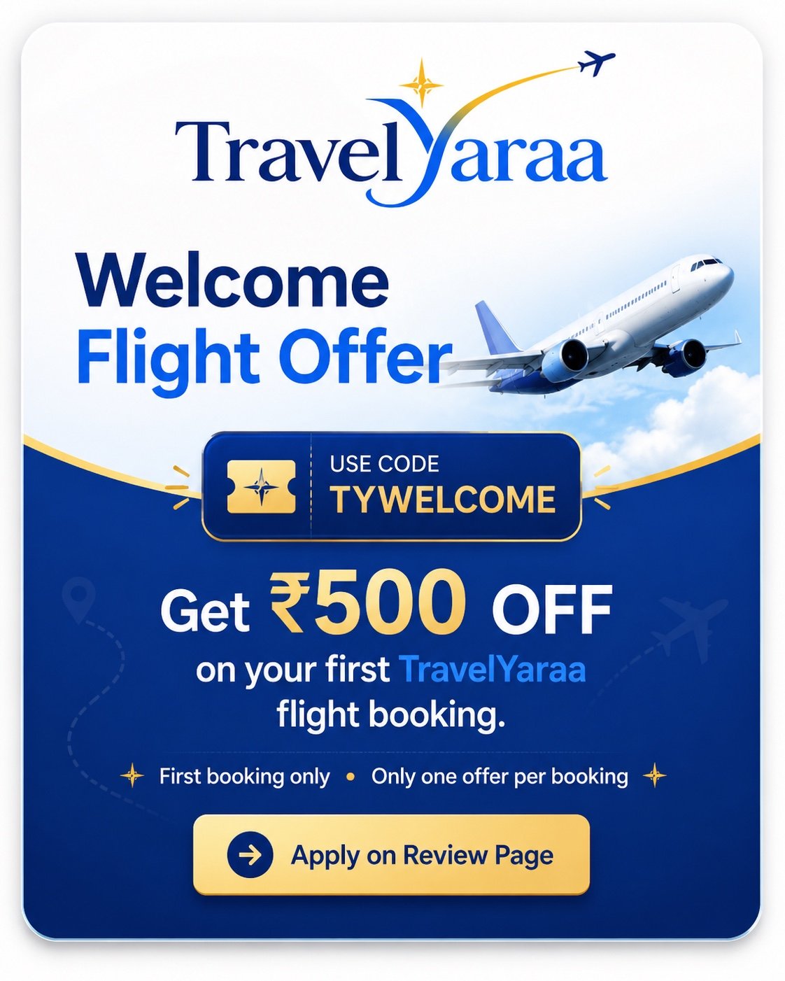 Welcome Flight Offer